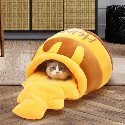 Warm Comfortable Kennel Nest Pet Cat Bed