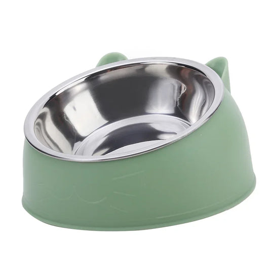 Eco-Friendly1Pc Stainless Steel Cat Bowl